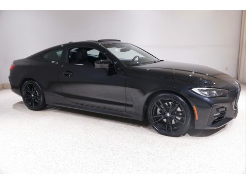 Black Sapphire Metallic BMW 4 Series 430i xDrive Coupe.  Click to enlarge.
