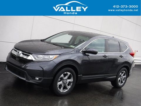 Gunmetal Metallic Honda CR-V EX AWD.  Click to enlarge.