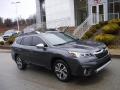 Front 3/4 View of 2021 Subaru Outback 2.5i Touring #1