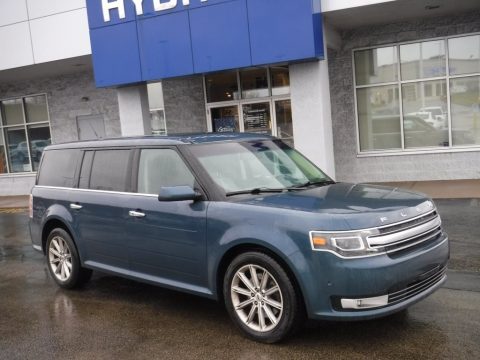 Too Good to Be Blue Ford Flex Limited AWD.  Click to enlarge.