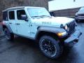 Front 3/4 View of 2023 Jeep Wrangler Unlimited Willys 4XE Hybrid #8