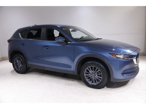 Eternal Blue Mica Mazda CX-5 Touring AWD.  Click to enlarge.