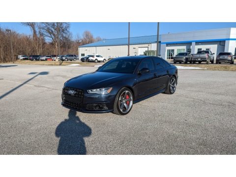 Moonlight Blue Metallic Audi S6 4.0 TFSI Prestige quattro.  Click to enlarge.