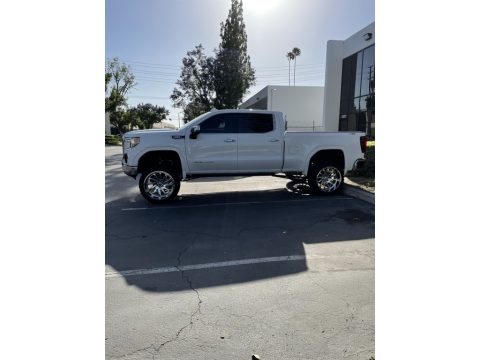 Summit White GMC Sierra 1500 Limited SLT Crew Cab 4WD.  Click to enlarge.