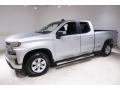 Front 3/4 View of 2021 Chevrolet Silverado 1500 LT Double Cab 4x4 #3