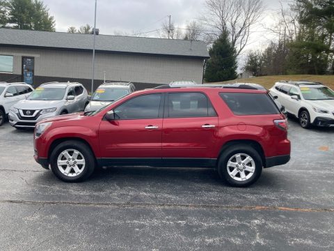 Crystal Red Tintcoat GMC Acadia SLE.  Click to enlarge.