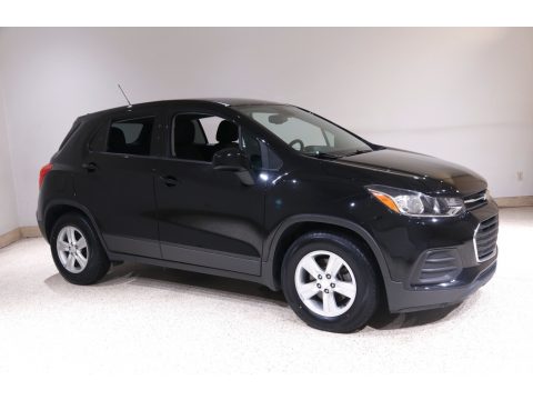 Mosaic Black Metallic Chevrolet Trax LS.  Click to enlarge.