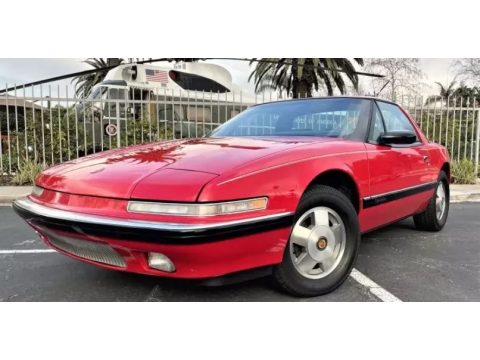 Bright Red Buick Reatta Coupe.  Click to enlarge.