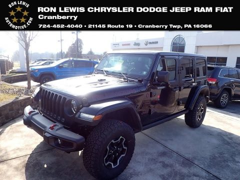 Black Jeep Wrangler Unlimited Rubicon Farout Edition 4x4.  Click to enlarge.