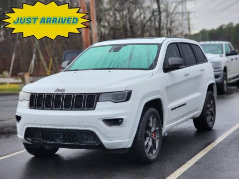 Bright White Jeep Grand Cherokee Limited 4x4.  Click to enlarge.