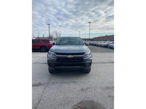 Satin Steel Metallic Chevrolet Colorado LT Crew Cab.  Click to enlarge.