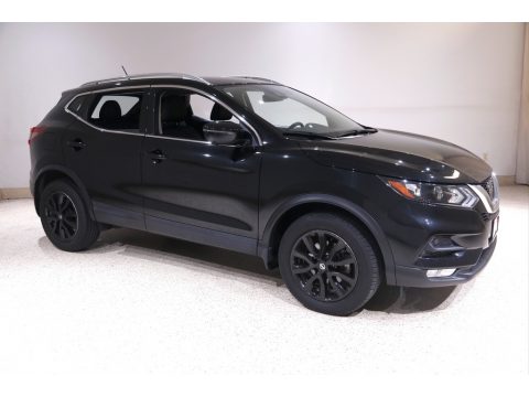 Magnetic Black Pearl Nissan Rogue Sport SV AWD.  Click to enlarge.