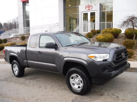 Magnetic Gray Metallic Toyota Tacoma SR Access Cab 4x4.  Click to enlarge.