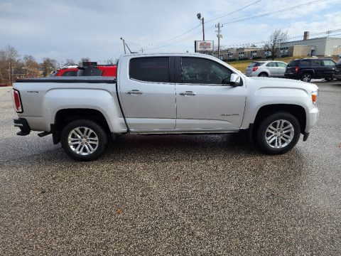 Quicksilver Metallic GMC Canyon SLT Crew Cab 4x4.  Click to enlarge.