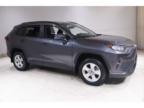 Magnetic Gray Metallic Toyota RAV4 XLE AWD.  Click to enlarge.
