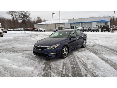 Horizon Blue Kia Optima LX.  Click to enlarge.