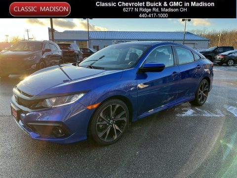 Agean Blue Metallic Honda Civic Sport Sedan. Click to enlarge. Agean Blue Metallic Honda Civic Sport Sedan. Click to enlarge.