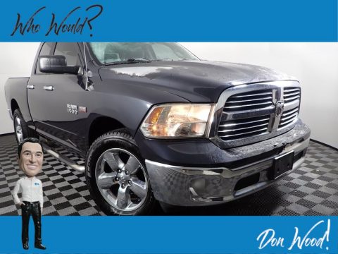 Mineral Gray Metallic Ram 1500 Big Horn Quad Cab 4x4.  Click to enlarge.