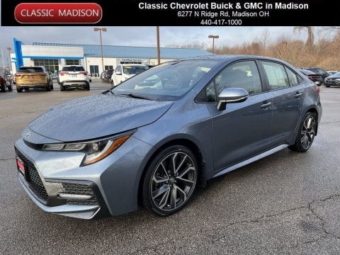 Celestite Gray Metallic Toyota Corolla SE.  Click to enlarge.