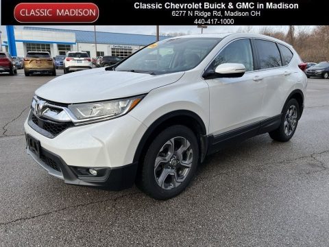 Platinum White Pearl Honda CR-V EX-L AWD. Click to enlarge. Platinum White Pearl Honda CR-V EX-L AWD. Click to enlarge.