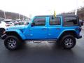  2022 Jeep Wrangler Unlimited Hydro Blue Pearl #2