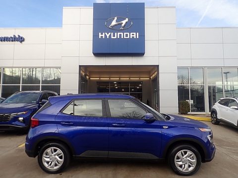 Intense Blue Hyundai Venue SE.  Click to enlarge.