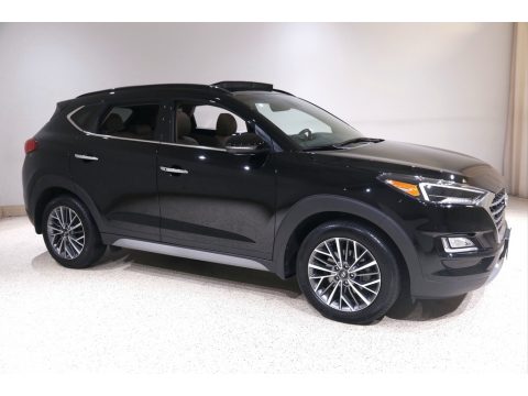 Black Noir Pearl Hyundai Tucson Ultimate.  Click to enlarge.