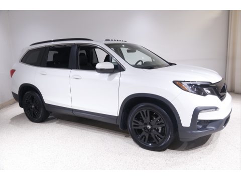 Platinum White Pearl Honda Pilot Special Edition AWD.  Click to enlarge.