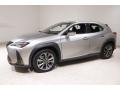 Front 3/4 View of 2021 Lexus UX 250h F Sport AWD #3