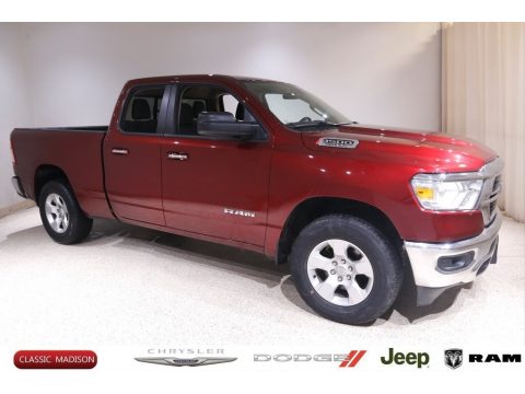 Delmonico Red Pearl Ram 1500 Big Horn Quad Cab 4x4.  Click to enlarge.