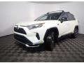 2021 Toyota RAV4 Blizzard White Pearl #10