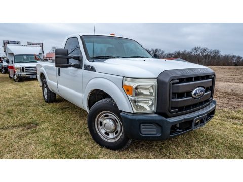 Oxford White Ford F250 Super Duty XL Regular Cab.  Click to enlarge.