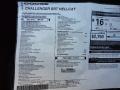  2022 Dodge Challenger SRT Hellcat Window Sticker #28