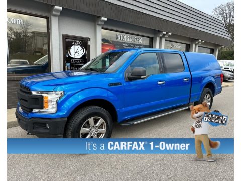 Velocity Blue Ford F150 XLT SuperCrew 4x4.  Click to enlarge.