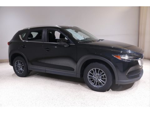 Jet Black Mica Mazda CX-5 Sport.  Click to enlarge.