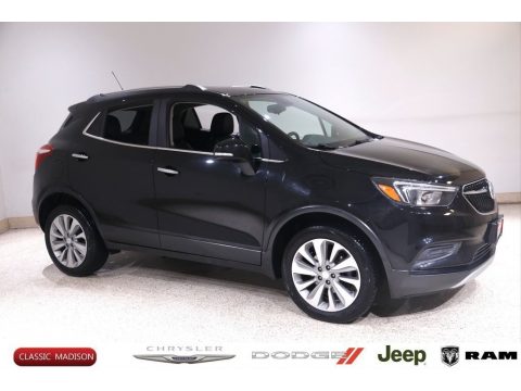 Ebony Twilight Metallic Buick Encore Preferred AWD.  Click to enlarge.