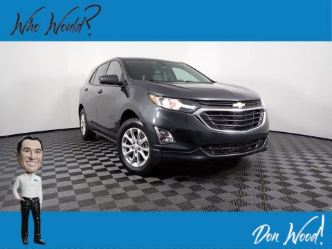 Nightfall Gray Metallic Chevrolet Equinox LS AWD.  Click to enlarge.