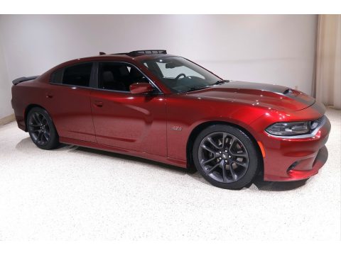 Octane Red Pearl Dodge Charger Scat Pack.  Click to enlarge.