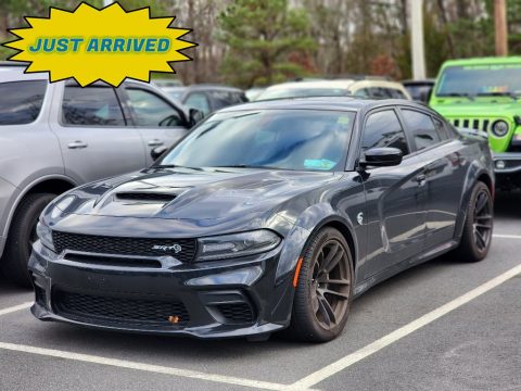 Pitch Black Dodge Charger SRT Hellcat Widebody.  Click to enlarge.