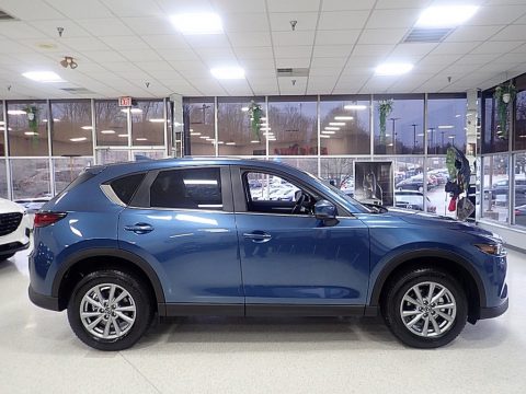 Eternal Blue Mica Mazda CX-5 S Preferred AWD.  Click to enlarge.