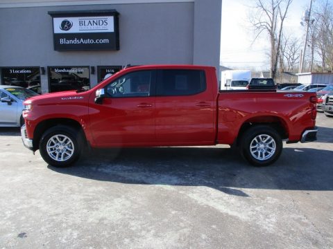 Red Hot Chevrolet Silverado 1500 Limited LT Crew Cab 4x4.  Click to enlarge.