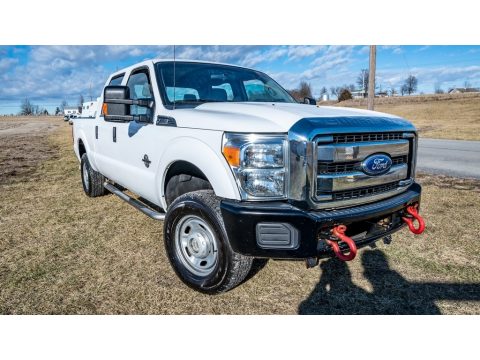 Oxford White Ford F250 Super Duty XLT Crew Cab 4x4.  Click to enlarge.
