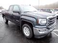 Front 3/4 View of 2019 GMC Sierra 1500 Limited SLE Double Cab 4WD #9