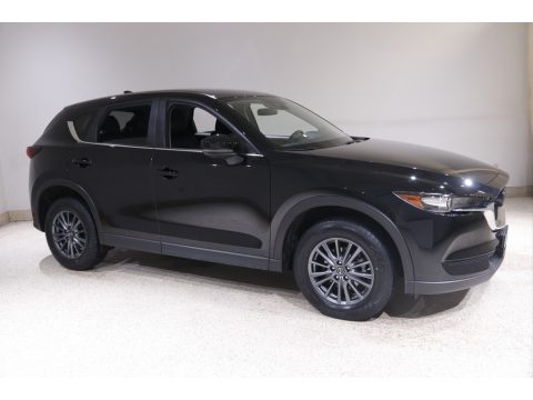 Jet Black Mica Mazda CX-5 Touring AWD.  Click to enlarge.