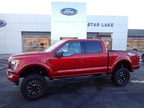 Hot Pepper Red Metallic Ford F150 Sherrod XLT SuperCrew 4x4.  Click to enlarge.