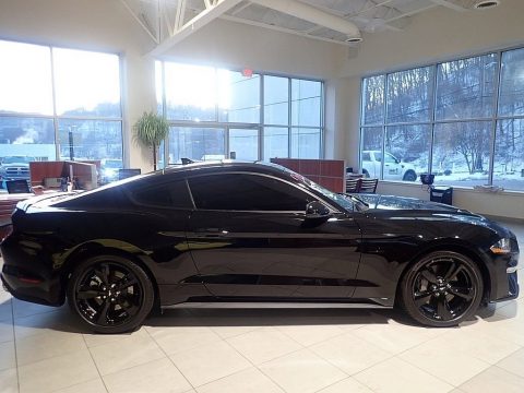 Shadow Black Ford Mustang GT Fastback.  Click to enlarge.
