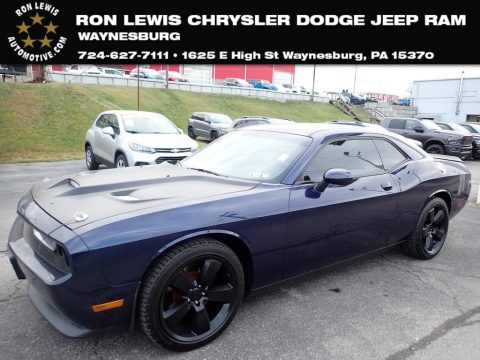 Jazz Blue Pearl Coat Dodge Challenger R/T.  Click to enlarge.
