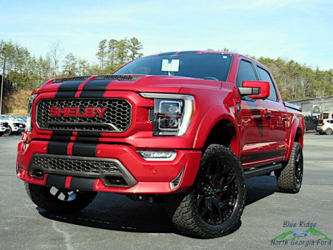 Rapid Red Metallic Tinted Ford F150 Shelby SuperCrew 4x4.  Click to enlarge.