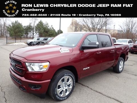 Delmonico Red Pearl Ram 1500 Big Horn Crew Cab 4x4.  Click to enlarge.