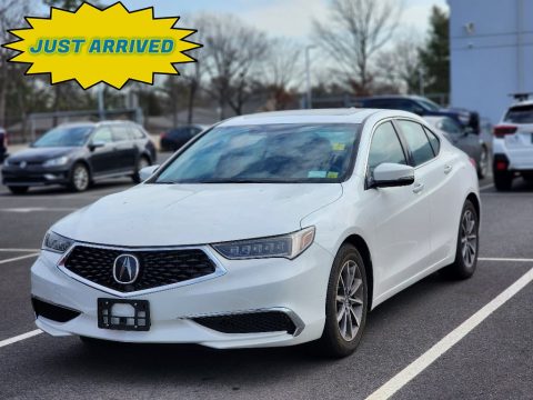 Platinum White Pearl Acura TLX Technology Sedan.  Click to enlarge.